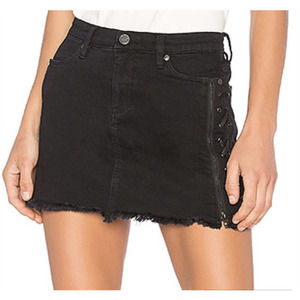 Blank NYC Black Mini Skirt